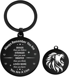 GiftoBi - Leo Keychain for men