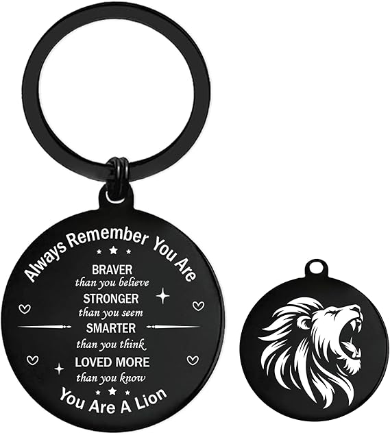 GiftoBi - Leo Keychain for men