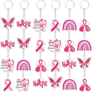 HOWAF - Cancer Keychain for men