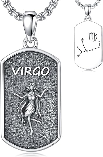 Flpruy - Virgo Necklace for men