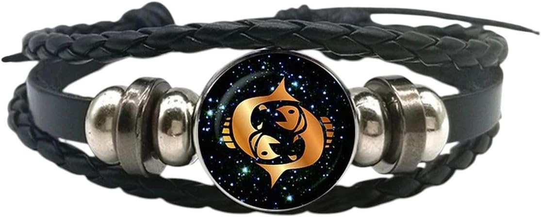 New 2026 12 Zodiac Signs Bracelet For Men Women Virgo Scorpio Aries Taurus Rope Bracelets Birthday Gift Jewelry Fashion Accessories Creative - Aries Bracelet for men