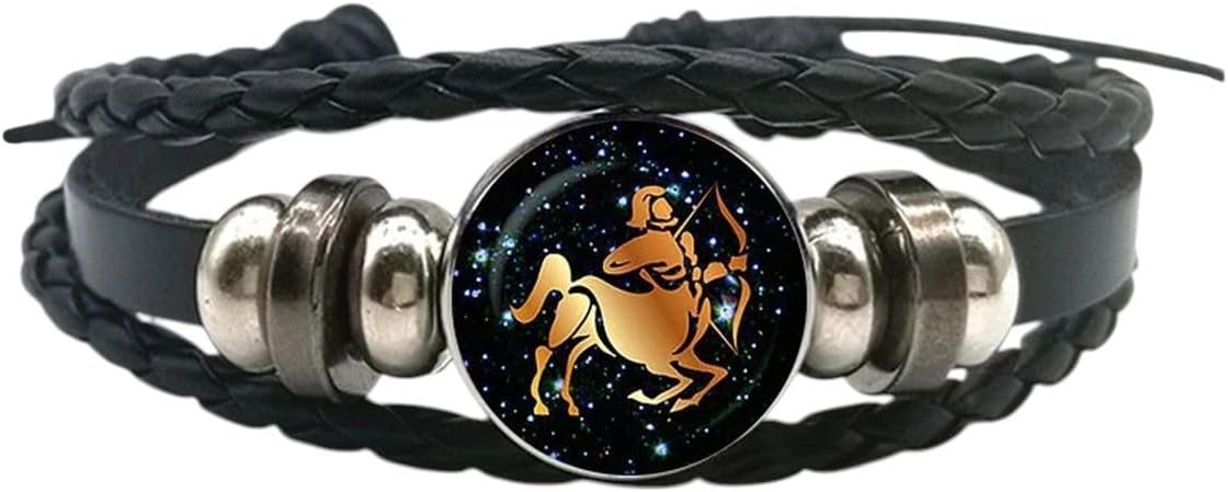 New 2026 12 Zodiac Signs Bracelet For Men Women Virgo Scorpio Aries Taurus Rope Bracelets Birthday Gift Jewelry Fashion Accessories Creative - Aries Bracelet for men