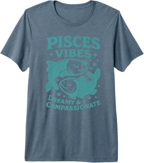 Signs Of The Zodiac Designs - Pisces T-Shirt for men