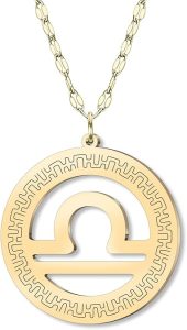 LONYOO - Libra Necklace for men