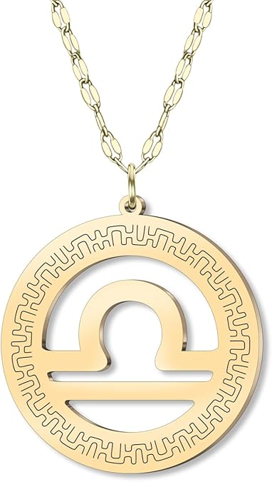 LONYOO - Libra Necklace for men