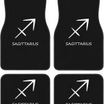Sagittarius Sign Floor Mats for Cars, All-Weather Car Mats, Fit Automotive Floor Mats for Cars Trucks SUV, Universal Floor Liner Car Accessories - Virgo Car Floor Mat for men