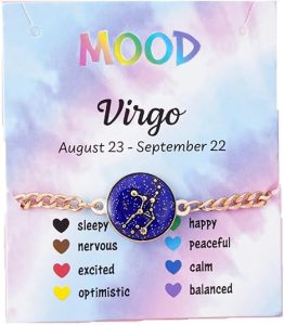 COLORFUL BLING - Virgo Jewelry for men