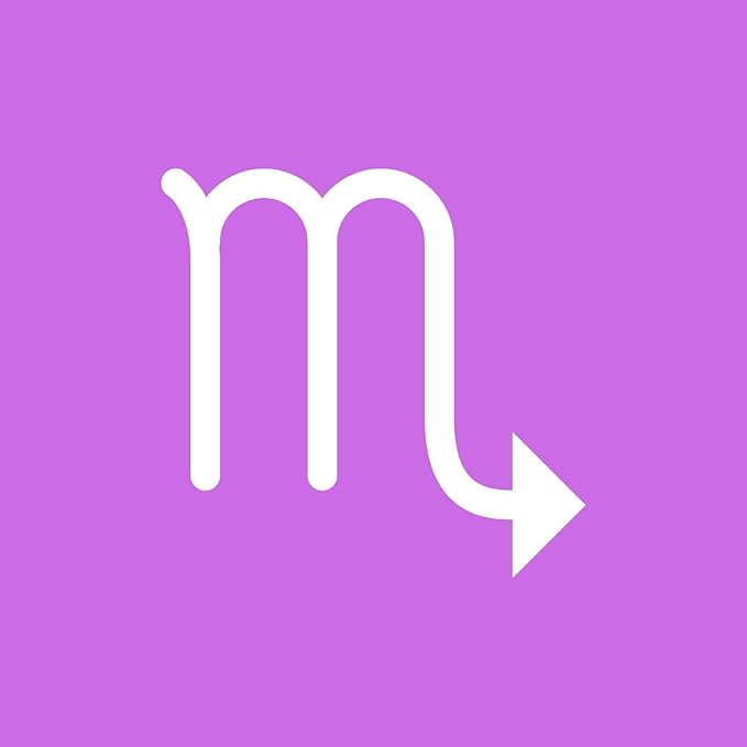 Zodiac Star Sign Vinyl Stickers, White Astrology Decals, 4, 8, 12 inches, Multiple Designs (Scorpio, Vinyl, 4 inches) - Scorpio Sticker for men