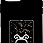 Taurus Horoscope Astrology Zodiac Sign Tarot Card Case for iPhone 16 Pro Max - Taurus Phone Case for men