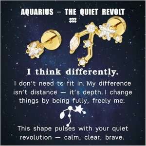 PTJDSMF - Taurus Earrings for men