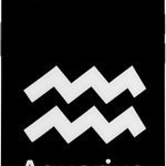 Aquarius Zodiac Minimal Graphic Case for iPhone 13 - Aquarius Phone Case for men