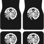 Scorpio Symbol Floor Mats for Cars, All-Weather Car Mats, Fit Automotive Floor Mats for Cars Trucks SUV, Universal Floor Liner Car Accessories - Virgo Car Floor Mat for men