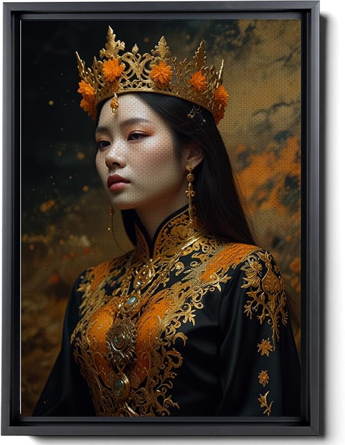 Art Nouveau Print, Art Deco print, Goddess Of Fire, Zodiac Print, Leo Print, Aries Print,Sagittarius Print, Fire Sign Matte Print, Canvas, Wall - Aries Canvas for men