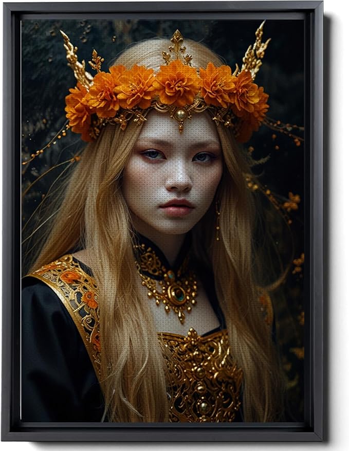 Art Nouveau Print, Art Deco print, Goddess Of Fire, Zodiac Print, Leo Print, Aries Print,Sagittarius Print, Fire Sign Matte Print, Canvas, Arts - Aries Canvas for men