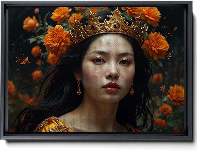 Art Nouveau Print, Art Deco print, Goddess Of Fire, Zodiac Print, Leo Print, Aries Print,Sagittarius Print, Fire Sign Matte Print, Canvas, Arts - Aries Canvas for men