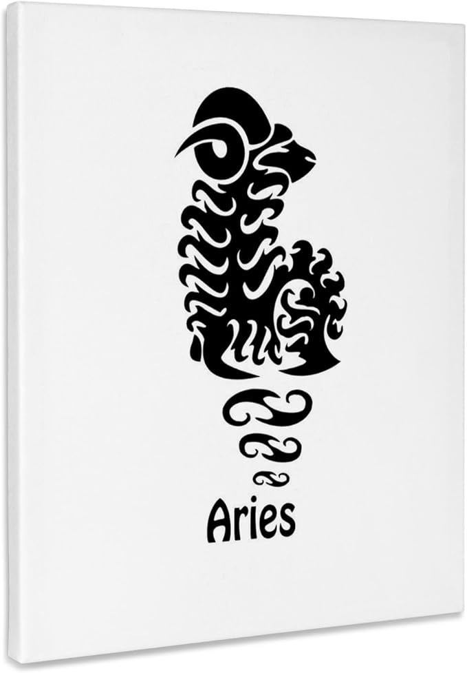 3dRose, Aries Sign, Museum Grade Canvas Wrap 16x20 - Aries Canvas for men
