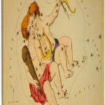 3dRose, Print of Vintage Gemini Astrological Sign, Museum Grade Canvas Wrap 16x20 - Gemini Canvas for men