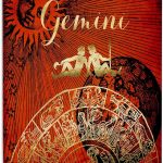 3dRose, Gemini Symbol Astrology Wheel Zodiac Sign Horoscope, Museum Grade Canvas Wrap 16x20 - Gemini Canvas for men