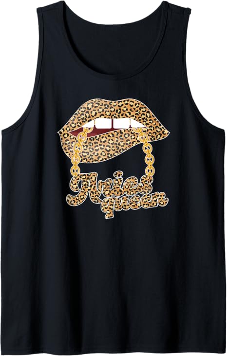Aries Queen Aries Zodiac Sign Aries Birthday Tank Top - Aries T-Shirt for men