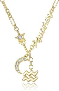 JIYVY32 - Aquarius Necklace for men