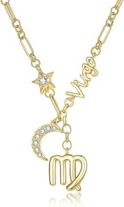 JIYVY32 - Virgo Necklace for men