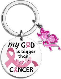 Lervuh - Cancer Keychain for men