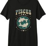 The Psychedelic Zodiac - Pisces T-Shirt for men