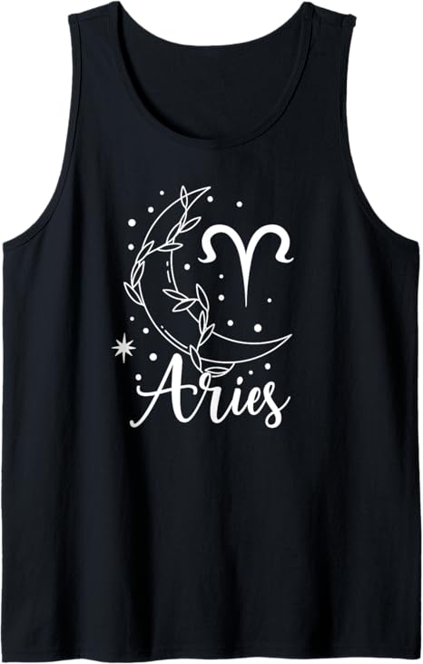 Aries Zodiac Sign Aries Birthday Aries Astrology Tank Top - Aries T-Shirt for men