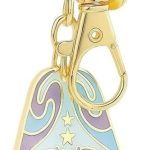 Vintage Illustrated Zodiac Keychain,12 Astrology Signs Enamel Charm,Retro Motel Style Car Pendant, for Astrology Lovers - Pisces Car Accessories for men