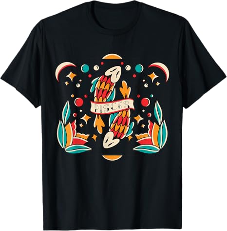 Cosmic Vibes Apparel - Pisces T-Shirt for men