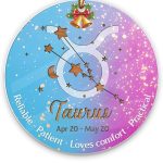 Taurus Zodiac Christmas Ornament 2025, Zodiac Sign Taurus Ornaments, Horoscope Ornaments for Xmas Tree, Constellation Decoration for Astrology Lovers, Reliable, Patient, Loves Comfort, Practical - Taurus for men
