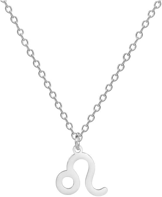 New 2026 Pisces Aries Taurus Zodiac Sign Necklace Stainless Steel Pendant Constellation Horoscope Jewelry Birthday Gift Fashion Accessories Creative - Aries Necklace for men