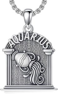 LEECCI - Aquarius Necklace for men