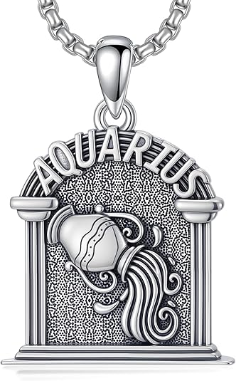 LEECCI - Aquarius Necklace for men