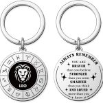 Hewonnn - Leo Keychain for men