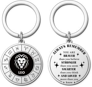 Hewonnn - Leo Keychain for men