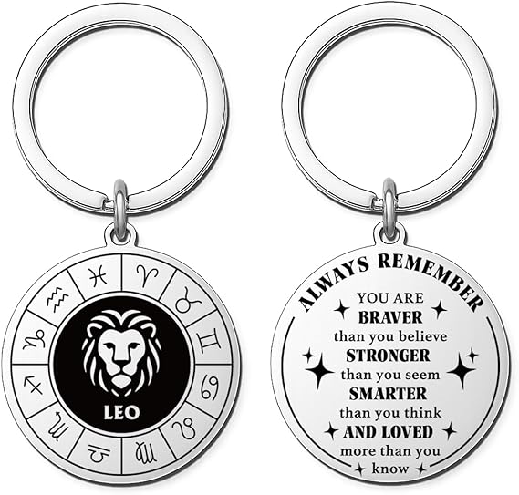 Hewonnn - Leo Keychain for men