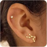 FISSEN JEWELRY - Virgo Earrings for men