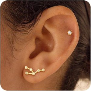 FISSEN JEWELRY - Taurus Earrings for men