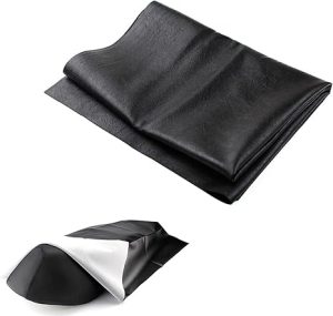 Motorcycle Seat Cover, Soft Smooth Elastic DIY Leather Cover, Waterproof & Anti-aging Seat Protective Decoration, Suitable for Most Motorcycles, E-bikes, Bicycles (100 x 70 cm) - Aries Car Seat Cover for men