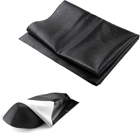 Motorcycle Seat Cover, Soft Smooth Elastic DIY Leather Cover, Waterproof & Anti-aging Seat Protective Decoration, Suitable for Most Motorcycles, E-bikes, Bicycles (100 x 70 cm) - Aries Car Seat Cover for men