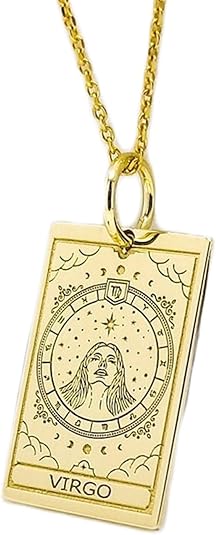 WORLD WIDE GEMS - Virgo Necklace for men