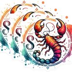 (3 Pack) Zodiac Sign Decals - Scorpio Art Decals - Astrology Stickers- 3 Inches On Longest Side - Easy Peel & Apply - Made in USA - 3MCS5663 - Scorpio Sticker for men