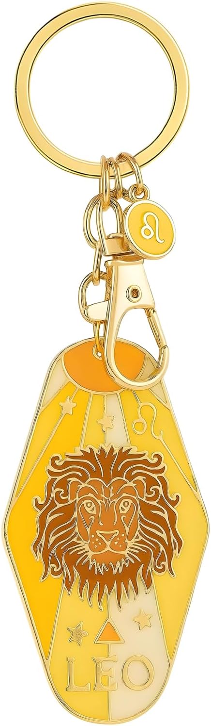 YKLWORLD - Leo Keychain for men