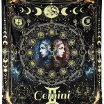 Gemini Zodiac Throw Blanket - Soft Flannel 12 Astrology Blankets for Teens Adults Women Men - Warm Cozy All Season Lap, Chair, Sofa - 70"x50" - Gemini Blanket for men