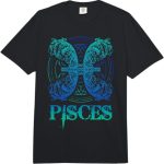 Unique Astrology Apparel Decor & Gift Outlet - Pisces T-Shirt for men