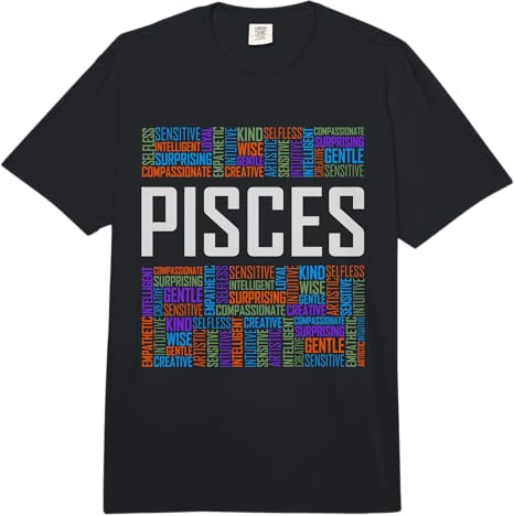 Love Pisces Characteristics Tees Co - Pisces T-Shirt for men