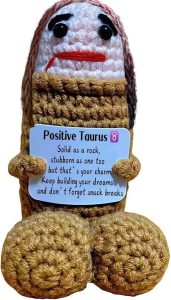Taurus Gifts Birthday Women Men Teens Astrology Emotional Plush Toy Dolls Halloween,Christmas,Retirement Bosses Day Gifts,Inspirational Cute Gag Stuff(Taurus) - Taurus Products for men