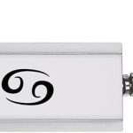 Azeeda - Cancer Keychain for men