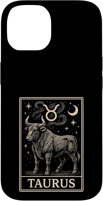 Taurus Tarot Card Horoscope Astrology Zodiac Sign Case for iPhone 14 - Taurus Phone Case for men